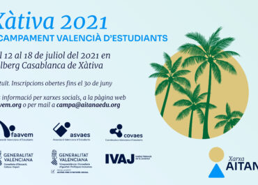 Inscripcions obertes per al II Campament Valencià d’Estudiants